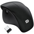 Wireless Ergonomic Mouse, Thumb Side Scroll, Quiet Click | Large Hand Right-Handed Design, Thumb-Controlled Scrolling, Quiet Click Buttons, 2.4G Wireless, Battery Saving Sleep Mode