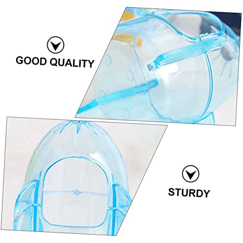 BESPORTBLE 2pcs Sturdy Easy- Pet Hamster Bathtub Small Animal Grooming Quality Plastic Fashionable Design Random Color