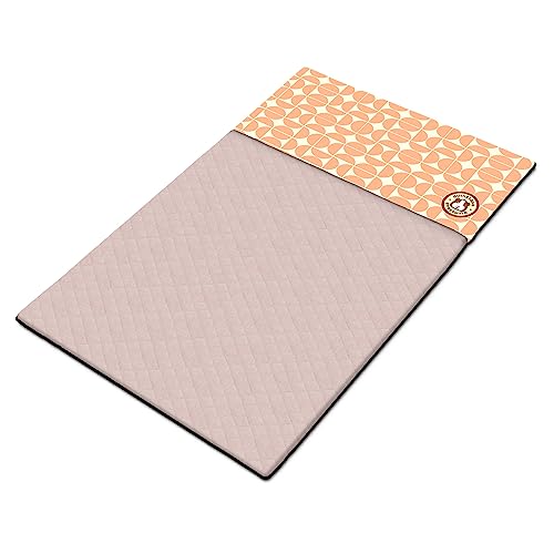 GuineaDad Premium Liner – Fleece Guinea Pig Cage Liner – Ultra-Plush Reusable Fleece Bedding with Waterproof Bottom – Extra Absorbent Liner for 2x3 C&C Cage (Peach Pie)