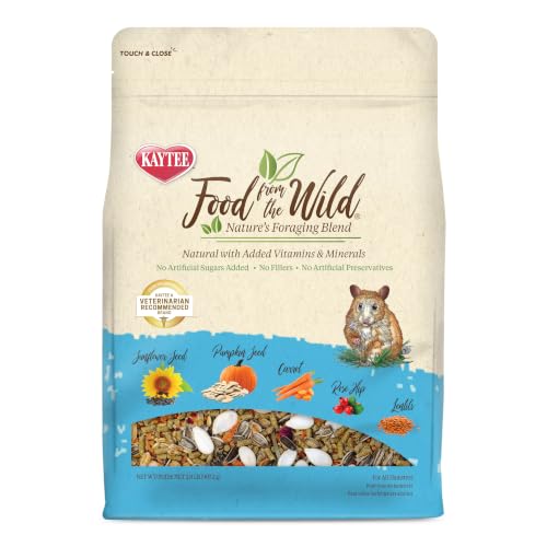 Kaytee Food from The Wild Natural Pet Hamster Food, 2 Pound - size: 2 Pound (Pack of 1)