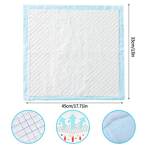 Rabbit Pee Pads Bunny Toilet/Potty Training Pad Super Absorbent Cage Liner | Squirrel Guinea Pig Hedgehog Hamster Chinchilla Puppy Incontinence Underpads Ultra Absorbent & Quick-Dry, 13"x18" 20 Pcs - size: 13" x 18" 20-Count