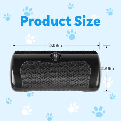 Deshedding Dog Brush, Grooming Deshedding Brush Ergonomic Pet Groomer Tool | For Dogs, Cats, Rabbits, Horses Remove Short and Long Hair