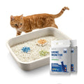 PETKIT Tofu Cat Litter, Clumping Flushable, Urine pH Detection Tofu Litter | 100% Natural Ingredients Plant Cat Litter, Dust-Free,Low Tracking and Odor Control - color: 5.3lbx2bags