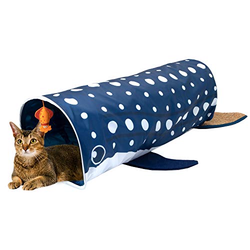 Kitty City Whale Shark Tunnel, Blue - color: Blue, size: Tunel