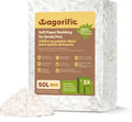Hamster Bedding 50L, Dust-Free Odor Control Paper Bedding for Small Animals | 5X expansion; soft absorbent fibers; supports burrowing and nesting for guinea pigs, gerbils, rabbits