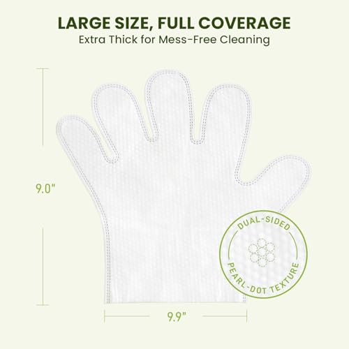36PCS Hypoallergenic Pet Glove Wipes for Dogs, Cats & Small Animals | No-Rinse Deodorizing Dog Wipes for Paws, Butt, Eyes & Ears | Pet Wipes for Stain & Odor Cleanup Between Baths & Travel - size: 3 Pack