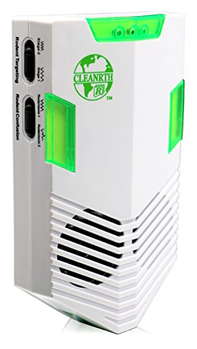 CLEANRTH CR008 Advanced Ultrasonic Rodent Repelling System - Powerful Indoor & Outdoor Rodent Repellent
