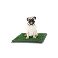 PETMAKER Artificial Grass Puppy Pee Pad for Dogs and Small Pets, 16” x 20” | Reusable 3-Layer Turf Pads for Dogs with Tray, Indoor and Outdoor Fake Grass Potty, Pet Supplies