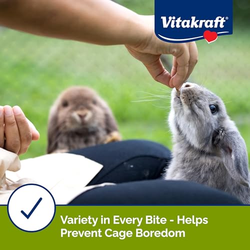 Vitakraft Menu Premium Rabbit Food - Alfalfa Pellets Blend - Vitamin and Mineral Fortified, Carrots, Greens, Grains, Fruits, 5 Lb. - size: 5 Pound (Pack of 1)