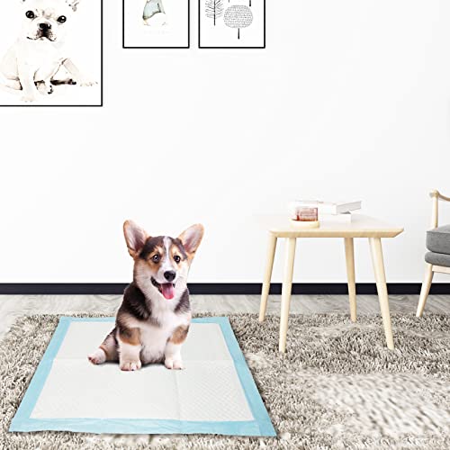 kathson 100PCS Guinea Pig Cage Liners Disposable 13" x 18" Rabbit Disposable Potty Training Pad Super Absorbent & Leak-Free Pet Supplies for Bunny Kitten Small Dog Guinea Pig