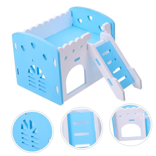 Hamster House Tunnel Decorative Small Animal Hideout for Guinea Pigs Hedgehogs and Rats Soft PET Climbing Habitat Washable Accessories for Cages