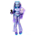 Monster High Abbey Bominable Doll | Yeti Doll in Furry Purple Clothes with Pet Mammoth, 7 Accessories, a Backpack, Glasses and Popsicle (Amazon Exclusive) - style: Abbey Bominable