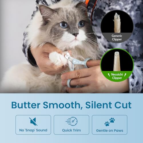 Necoichi Purrcision Stainless Steel Cat Nail Clipper, Made in Japan (Mint) - style: Mint