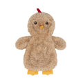 Best Pet Supplies Interactive Squeaky Dog Toy - Baby Chicken, Khaki | Stuffing Free Body, Soft, Squeaks & Crinkles, No Mess, Perfect for Moderate Chewers, Toss and Fetch Play - color: Crinkle Chicken (Khaki), size: Large