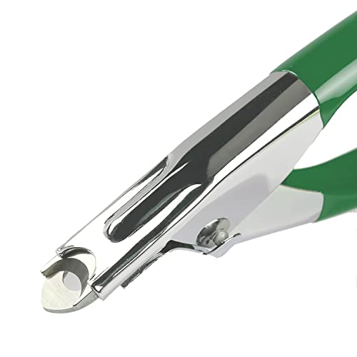 Dog Cat Pets Nail Clippers, Professional Pets Claw Trimmer with Free Nail File, Sharp Stainless Steel Blade, Sturdy Non Slip Handles - for Safe, Professional at Home Grooming - color: Green