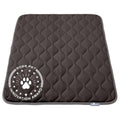 Paw Inspired Washable Padded Crate Mats for Dogs, Gray, 41x28 Inch | Fits 42-inch Kennels, Leakproof, Waterproof Bottom, Plush Dog Pad, Pet Bed - color: Gray, size: 42 Inch