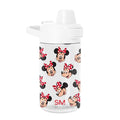Simple Modern Disney Kids Tritan Plastic Summit Water Bottle | 12 oz BPA-Free Cup with Covered Leak Proof Straw Lid for Girls, Toddlers | Minnie Mouse Fun - color: Disney: Minnie Mouse Fun, style: Covered Lid | 12oz