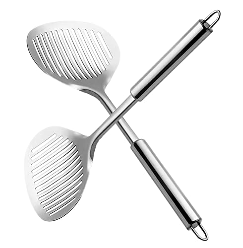 2 PCS Cat Litter Scoop Stainless Steel Pooper Scooper Cat Litter Scooper Cat Scooper Litter Box Scooper Poop Scooper