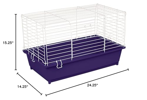 Ware Manufacturing Home Sweet Home Pet Cage for Small Animals - 24 Inches - Colors may vary - size: 24.5"L x 14.3"W x 24.5"H