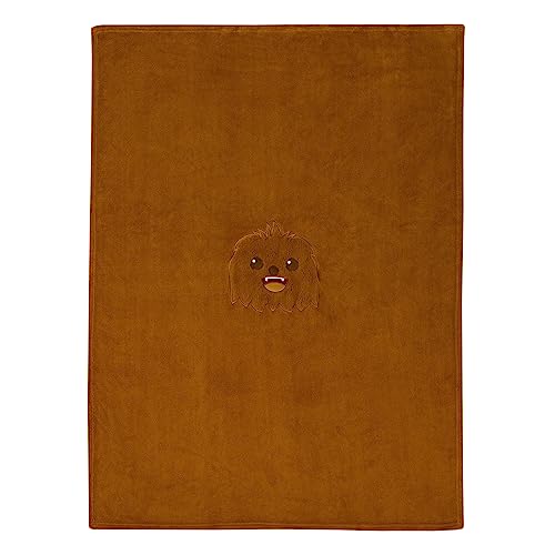 NoJo Star Wars Chewbacca Brown Super Soft Character Shaped Toddler Blanket - color: Chewbacca