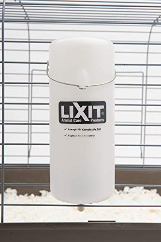 Lixit Wide Mouth BPA-Free Water Bottles with Colorful Graphics for Guinea Pigs, Rats, Chinchillas and Other Small Animals. (32oz)