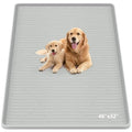 Pee Pads for Dogs 46" x 32" Extra Large Reusable Silicone Playpen Mat | Waterproof, Washable Puppy Training Pads for Potty Training, Non-Slip, Leak-Proof Dog Mat for Indoor Floor Protection - size: 46"x32"