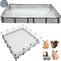 DZWLKJ Guinea Pig Cage Liner Tarp Bottom Waterproof and Washable Base Also for Rabbits, Bunny, Chinchesillas, Hedgehog, Ferrets and Other Small Animals(36x60 inches) - size: C&C 3x5(36x60 inches)