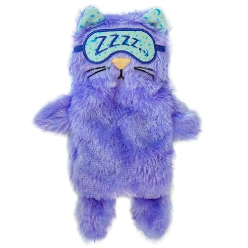 Catstages Purr Pillow Cat Toy – Plush Cat Toy with Touch-Activated Purr for Calming Cats & Kittens - color: Purr Pillow Kitty