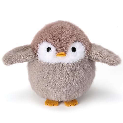 Penguin Stuffed Animal 4.5 Inches Penguin Plush Toy Holder Bag Pendant Party Favor Christmas Birthday Valentine's Day Gift Toys for Boys Girls Kids - color: Penguin