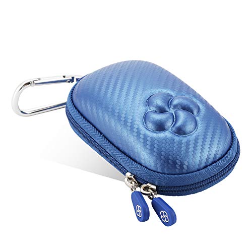 Hard Case Compatible for Apple Magic Mouse (1 2 & 3 Gen) Including Carabiner (Blue) - color: Blue