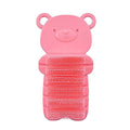Baby Nail Brush, Kids Nail Scrubber Brush, Toddler Scrub Brush, Pink | Finger Nails Scrub Brush for Cleaning Fingernails Dirt Cleaner, Soft Bristle, For Baby Children, Cute Animal Bear Style - color: Pink