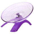 POPETPOP Silent Hamster Running Wheel 7.08 Inch Exercise Wheel for Hamsters Gerbils Hedgehogs Squirrels Quiet Small Pet Running Toy for Daily Activity - color: Purple