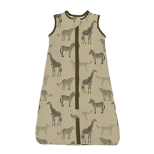 TotAha Toddler Sleep Sack 2T-3T-4T, Premium Light Wearable Blanket Baby Sleeping Bag with 2-Way Safe Zippers For Girl Boy - color: Savannah Animal, size: 2T-4T