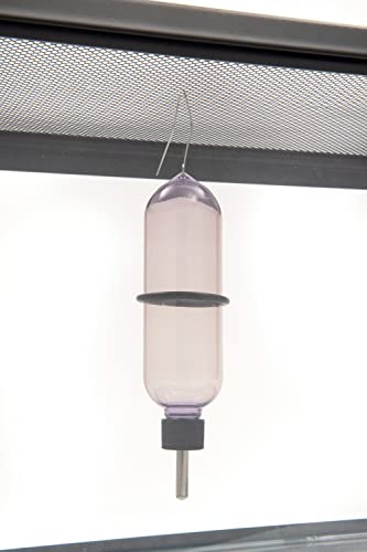 Lixit Bell Style Aquarium Cage Water Bottle (8 Ounce, Clear)