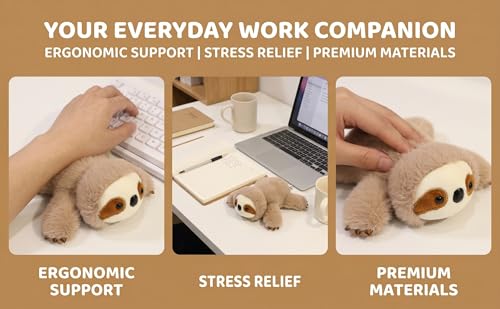 YUKOUQIAN Sloth Stuffed Animal Cute Plush Doll Toy 5.5 inch for Girls Boys Christmas (pa Sloth) - style: pa koala