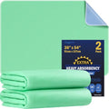 2 Pack 36” x 54” Extra Heavy Absorbency Washable Underpads Bed Pads | WaterProof Nursing Pads Incontinence, Reusable Washable Pee Pads for Dogs, Diaper Changing & Adults, Mattress Protector - size: 2 Pack - 36" x 54"