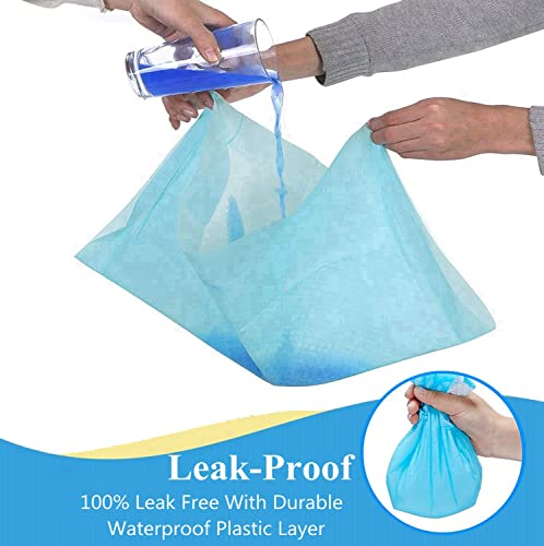 Rabbit Pee Pads Disposable Cage Liners Absorbent Leak-Proof Diaper Mat Small Animal Toilet Potty Training for Squirrel Guinea Pig Ferret Hedgehog Hamster Chinchilla Puppy (100PC, Blue) - size: 13''x18''- 100 Counts