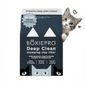 Boxie Probiotic Clumping Cat Litter 40+ Day Odor Control Dust Free 28 lb - size: 28 Lb