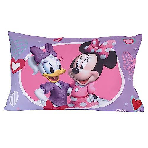 Disney - Minnie Mouse Hearts and Bows- 4pc Toddler Bed Set - color: Minnie Mouse \Hearts and Bows""