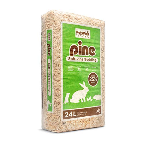 PETSPICK Pine Small Pet Bedding, 24L - size: 24L