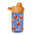 Simple Modern Daniel Tiger Kids Tritan Plastic Summit Water Bottle | 12 oz BPA-Free Cup with Covered Leak Proof Straw Lid for Boys, Girls, Toddlers | Dances - color: Daniel Tiger: Dances, style: Covered Lid | 12oz