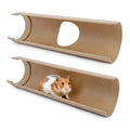 Niteangel Creative & Composable Hamster Tunnel - DIY & Build Unique Tube Burrow as Hideout for Small Sized Animals Like Hamsters Mouse Gerbils Mice (Half Tunnel Set) - size: Half Tunnel Set