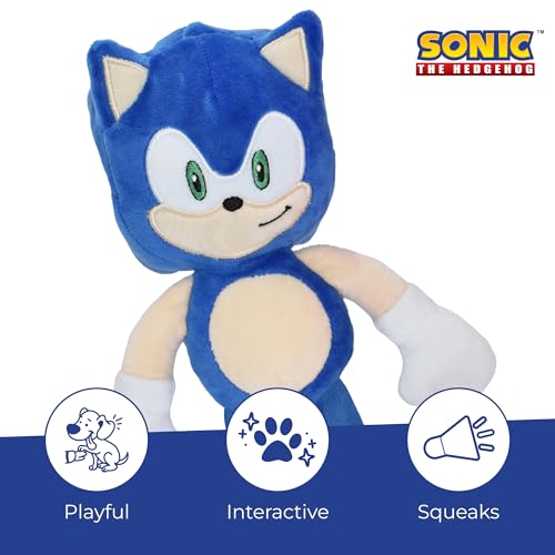 Multipet Sonic Plush Dog Toy