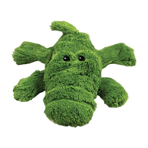 Kong Cozie Ali Alligator Plush Dog Toy, for Medium Dogs | Soft Indoor Cuddle Plush Toy with a Squeaker & Minimal Stuffing, Great for Snuggling & Gentle Indoor Play - size: Medium, style: Ali the Alligator