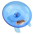 Nanaborn Hamster Wheel Silent for Cage Hermit Crab Tank Accessories (Blue) | 7 Inch, Small, Plastic - color: Blue
