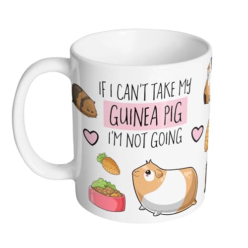 Guinea Pig Coffee Mug Microwave and Dishwasher Safe Ceramic Sublimation Cup