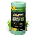 Growtrax Biodegradable Grass Seed Mat - 50 Sq Ft Bermuda Rye | Grass Seed and Fertilizer for Lawns, Dog Patches & Shade, Just Water and Grow, No Artificial Grass