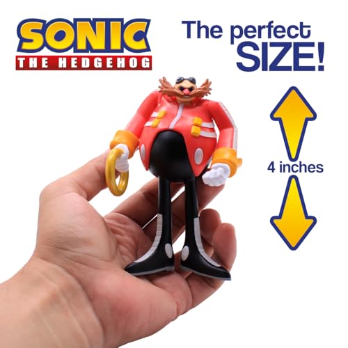 Just Toys LLC Sonic The Hedgehog Action Figures (Dr. Eggman S3) - style: Dr. Eggman S3