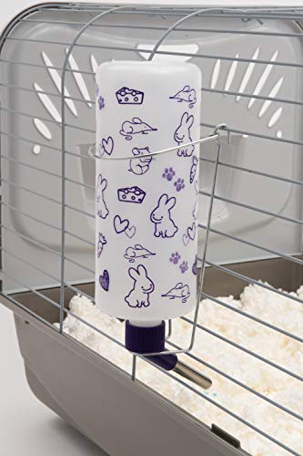 Lixit 32oz Weather Resistant Water Bottles with Heavy Duty Mount for Rabbits and Ferrets (Rabbits) (Pack of 4) - size: 32 ounces (Pack of 4)