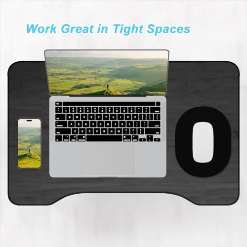 Rimilak Small Mouse Pad 6 x 8 Inch, Irregular Mini Mousepad, Black | Non-Slip Rubber Base, Waterproof Compact Mouse Mat for Laptop Computer Wireless Mouse Keyboard Home Office Travel - color: Black, size: 8L x 6W inches